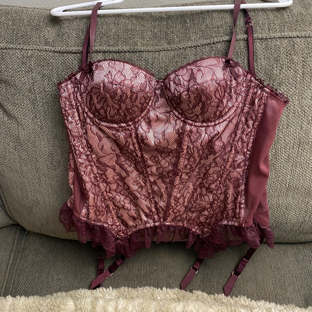 Vintage sexy little things Victoria’s Secret bustier